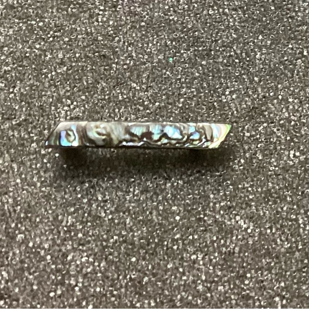 🚨Final Sale🚨!! Vintage Sterling Silver Abalone Bar Pin Brooch Stamped